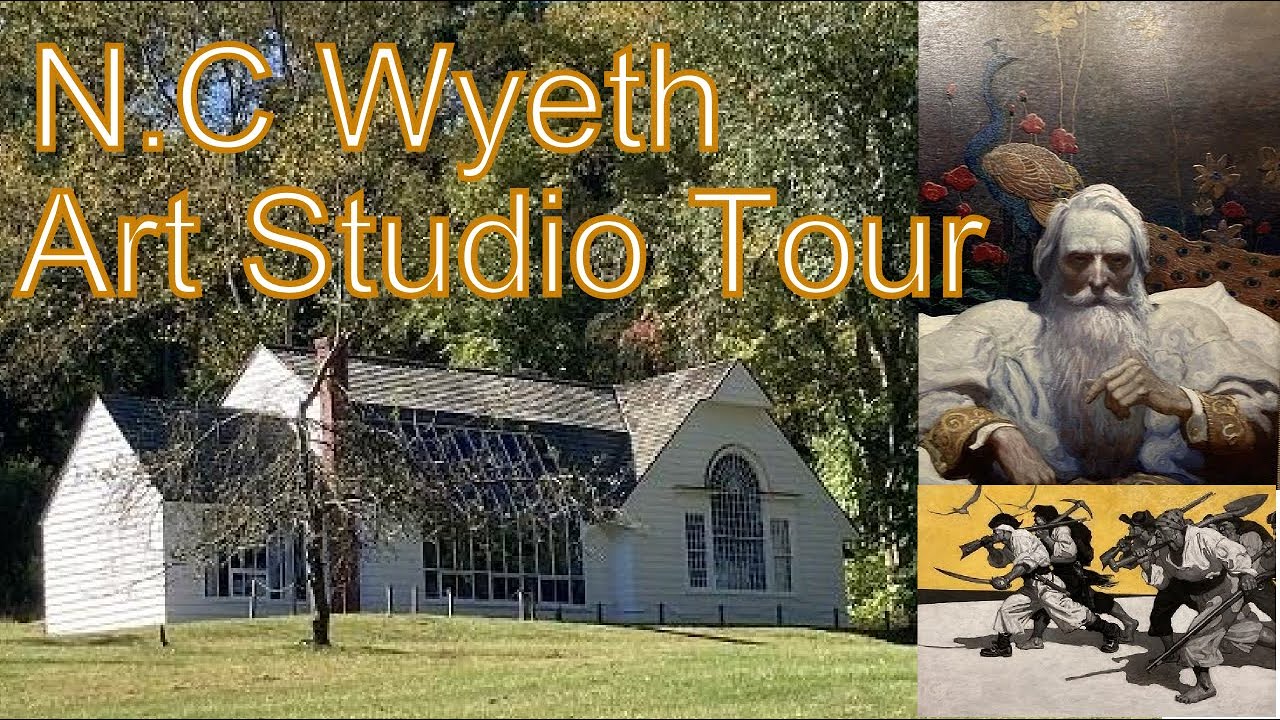 Inside N C  Wyeth's Studio: A Glimpse into an Artist's Sanctuary