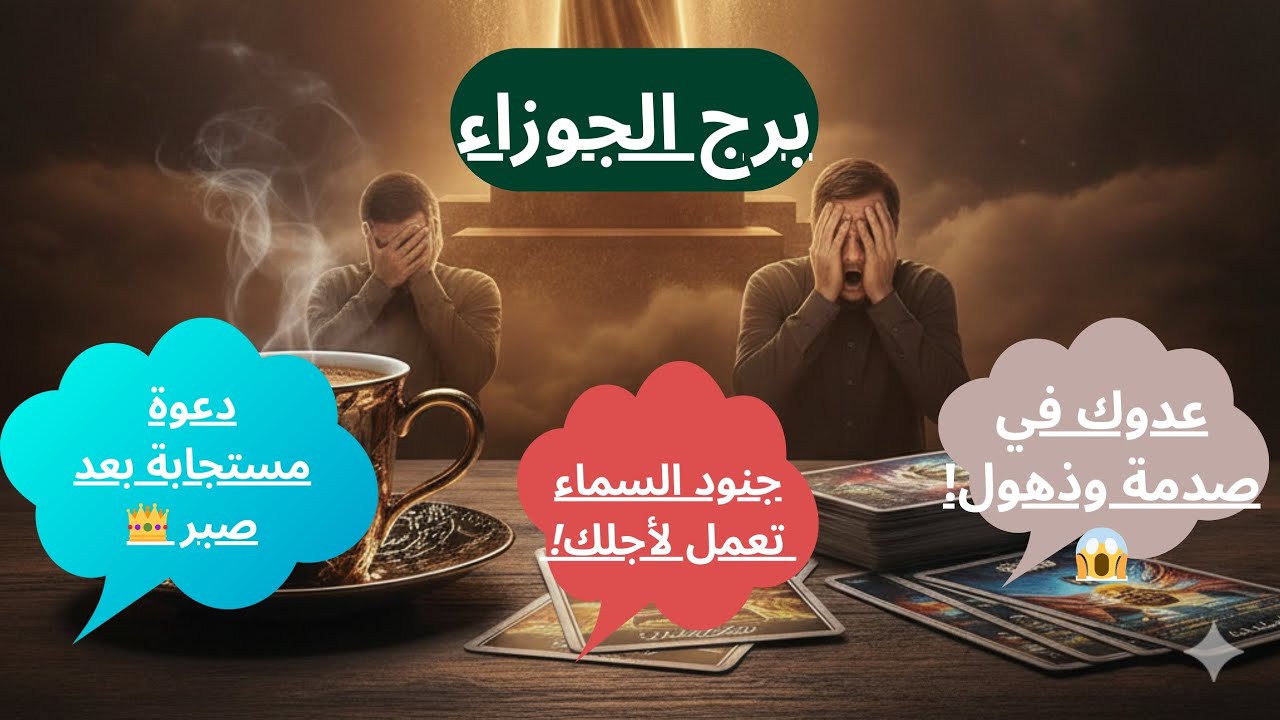 يا برج الجوزاء. النصر حليفك أخيرًا! 👼 استجابة دعاء هزت السماء.. وشخص كان يراقبك في ذهول!