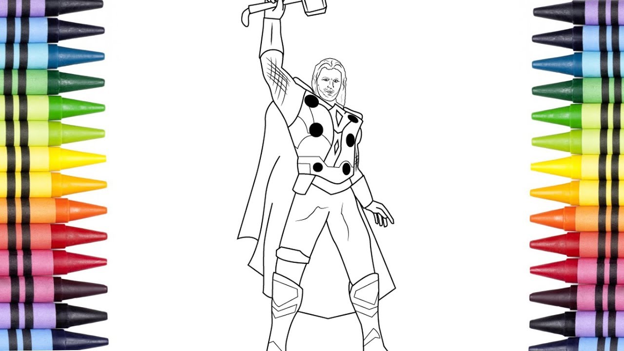 How to Draw Thor  Easy Drawing Art