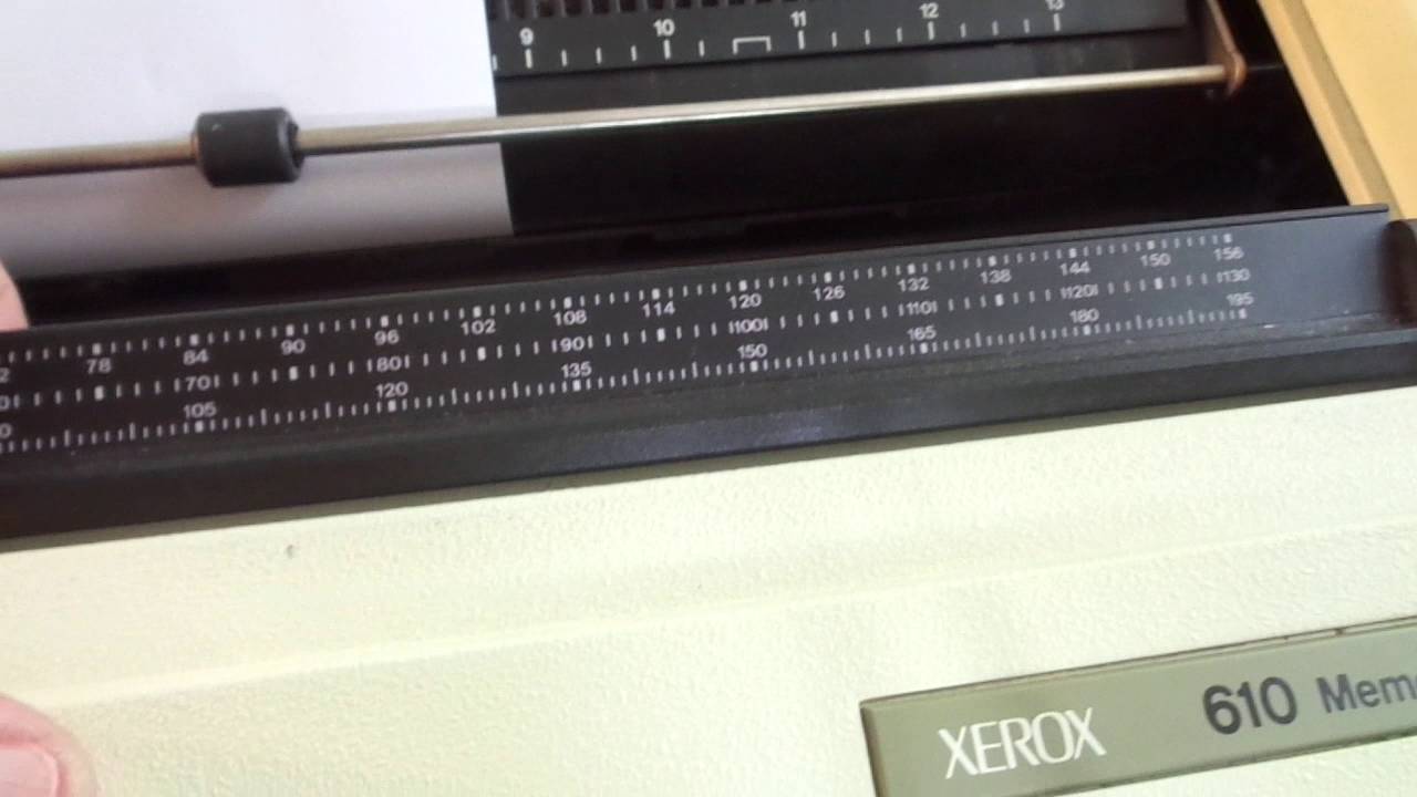 Xerox 610 - YouTube