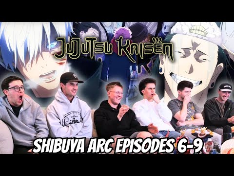 Our Friends Watch *JUJUTSU KAISEN* Shibuya Arc 2x6-9 | FIRST TIME REACTION