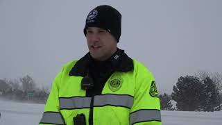 Nebraska State Patrol Urges Caution During Winter Storm