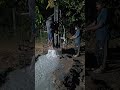 Borewell Machine Operation | Full Water Out 😱💦 | Borewell Drilling #shorts