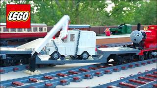 James KNOCKS DOWN a Signal - LEGO Crossed Lines Story Clip + Behind the Scenes
