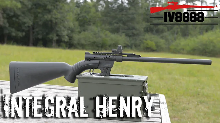 Integrally Suppressed Henry US Survival Rifle!