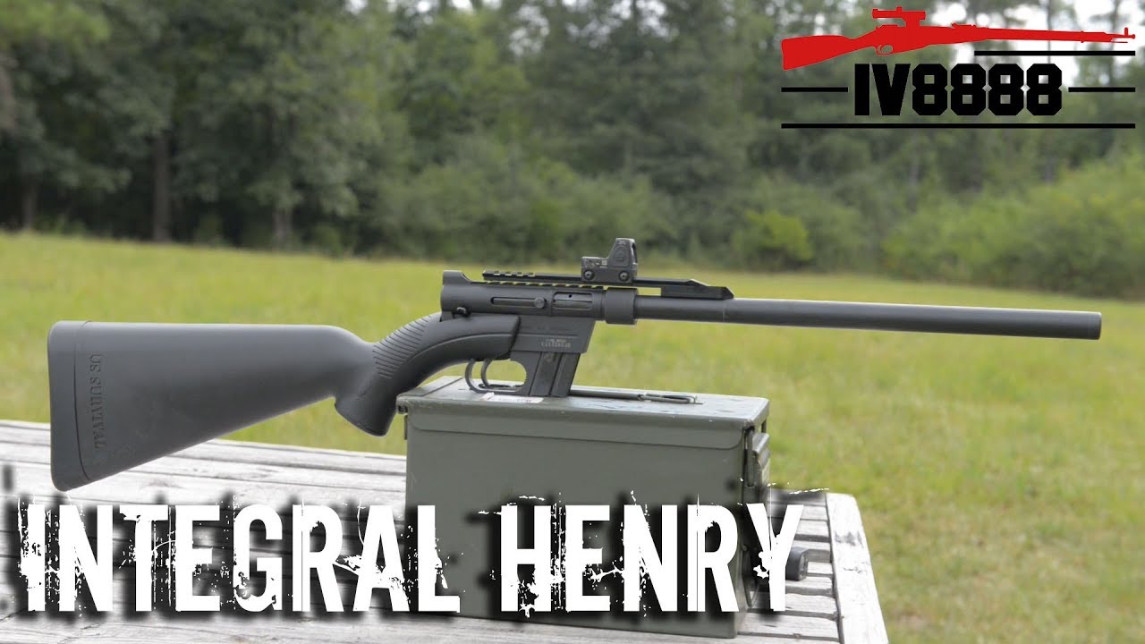 Integrally Suppressed Henry US Survival Rifle! YouTube