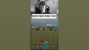 Never Trust in Rust 💀 Oilrats #rust  #gaming  #oilrats #pvp