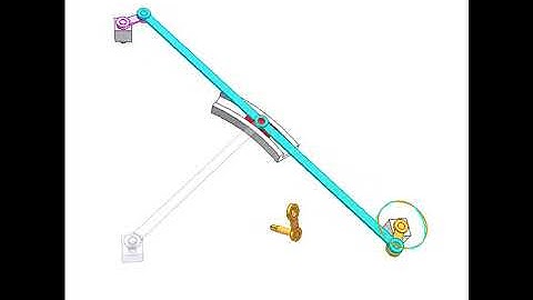 Bar mechanism for reversing rotation 4360p