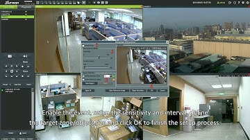 Surveon NVR3000 built-in video intelligence features
