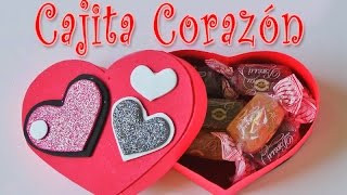 Caja para regalos de San Valentin - Manualidades para todos 