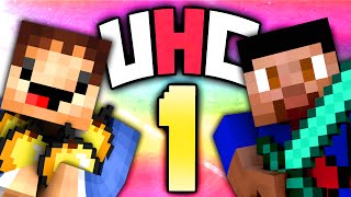 Minecraft UHC #1 (Season 12) - Ultra Hardcore with Vikkstar & Woofless