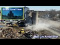 Wheeler, IN Grain Silo Demo (from March, 2019) • We Destroyed the Only Landmark in Town!