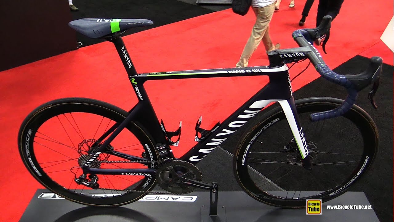 2017 Canyon Aeroad CF SLX Road Bike - Walkaround - 2016 Interbike Las ...