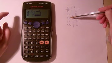OCR S1 mean and standard deviation with a casio calculator