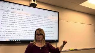 Income Tax Accounting, Fall 2024, chapter 9, tax credits, LO9-1, credit for child & dep care xpns