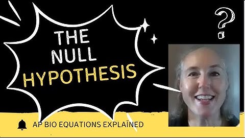 Nulhypothese uitgelegd | AP Biologie Statistieken Vereenvoudigd