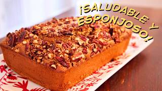 ¡PAN DE PLÁTANO con AVENA, NUEZ TOSTADA Y SIN HARINA!