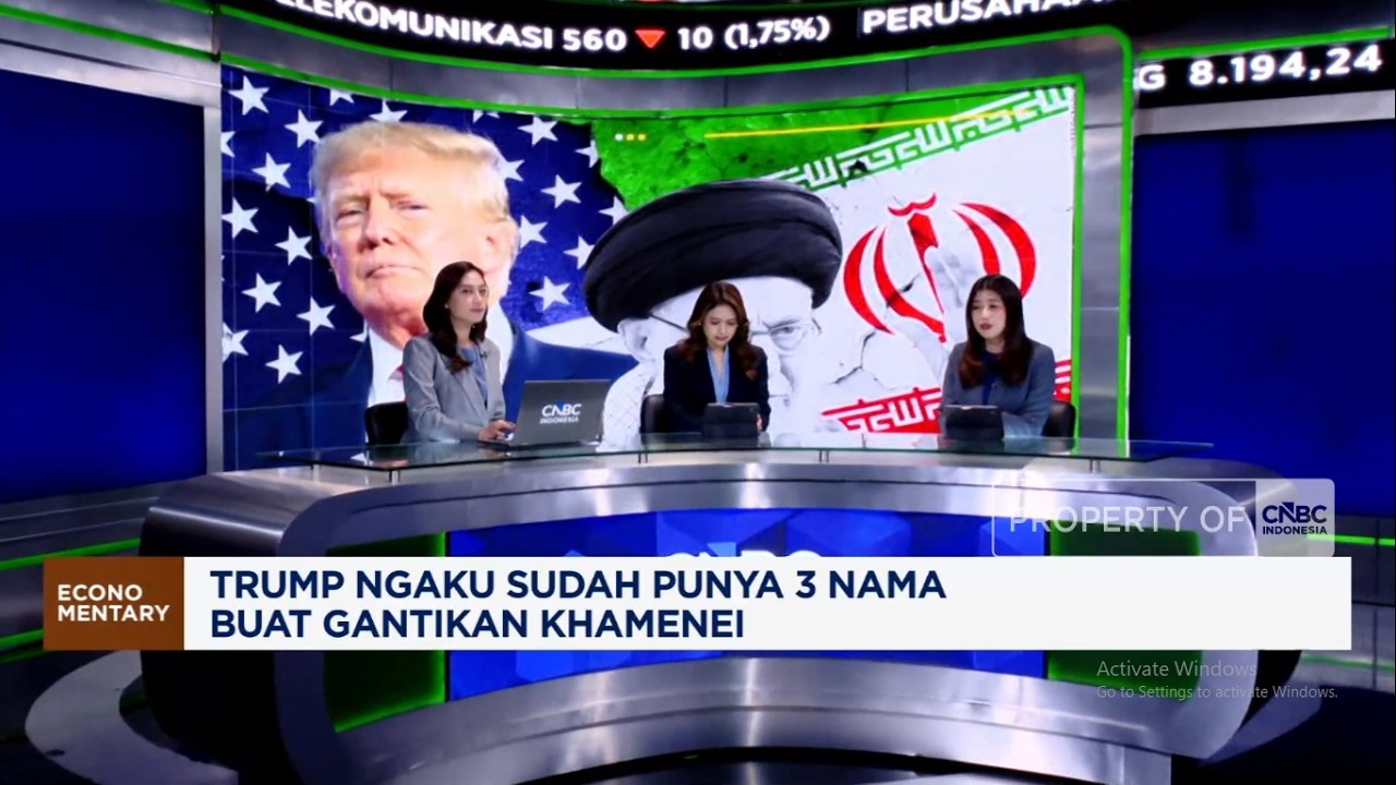Trump Siapkan Nama Calon Pemimpin Iran hingga Utang Jumbo AS