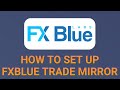How to register and set up FXBlue Trade Mirror EA | Links in Description