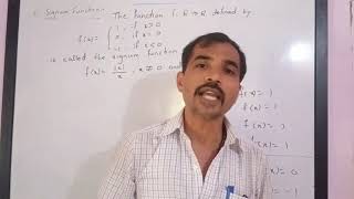 Class 11. Relations and Functions. Modulus Function, Signum Function.