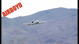 A-10 Live Fire At The Nevada Test And Training Range Nttr