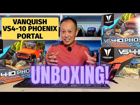 Vanquish VS4-10 Phoenix Portal unboxing - pros/cons of new rc crawler