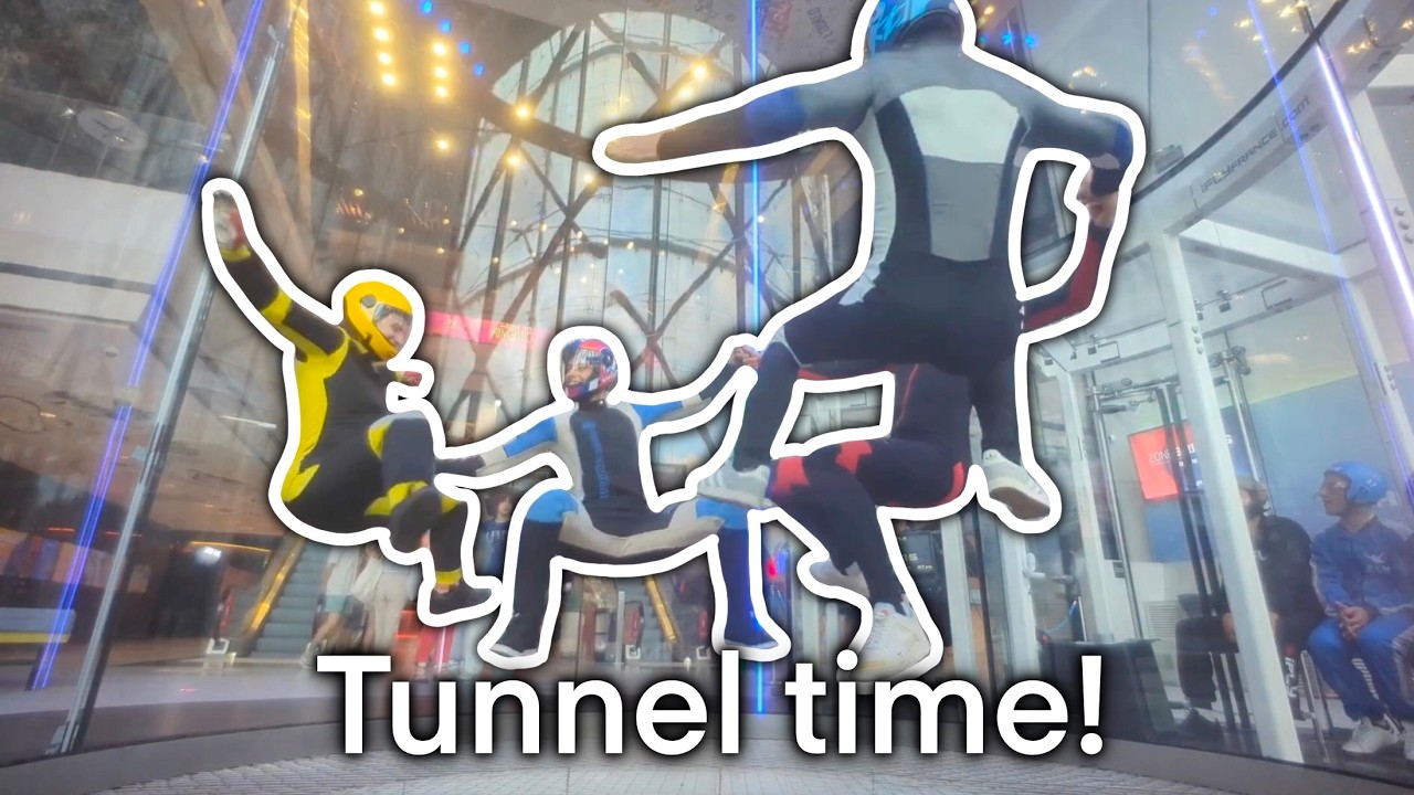 Tunnel with friends!