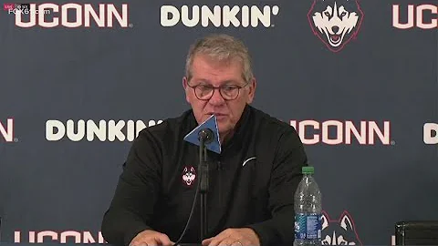 Geno Auriemma discusses   Ins Bettencourt making c...
