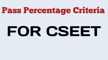 Passing Criteria in CSEET(Company Secretary)