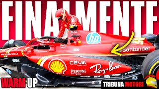 💥FINALMENTE LA VEDIAMO!! ECCO LA NUOVA FERRARI - Warmup Imola