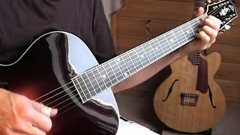 The Loar LH700VS archtop guitar - Gypsy Etude #3