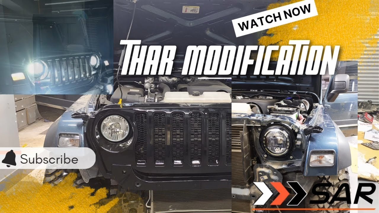 Mahindra Thar_Modification_Alloys_Accessories_PPf_Ceramic Coating - YouTube