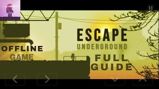 Escape Underground Walkthrough (COMPLETE)