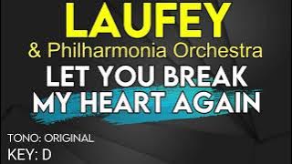 Laufey & Philharmonia Orchestra - Let You Break My Heart Again - Karaoke Instrumental