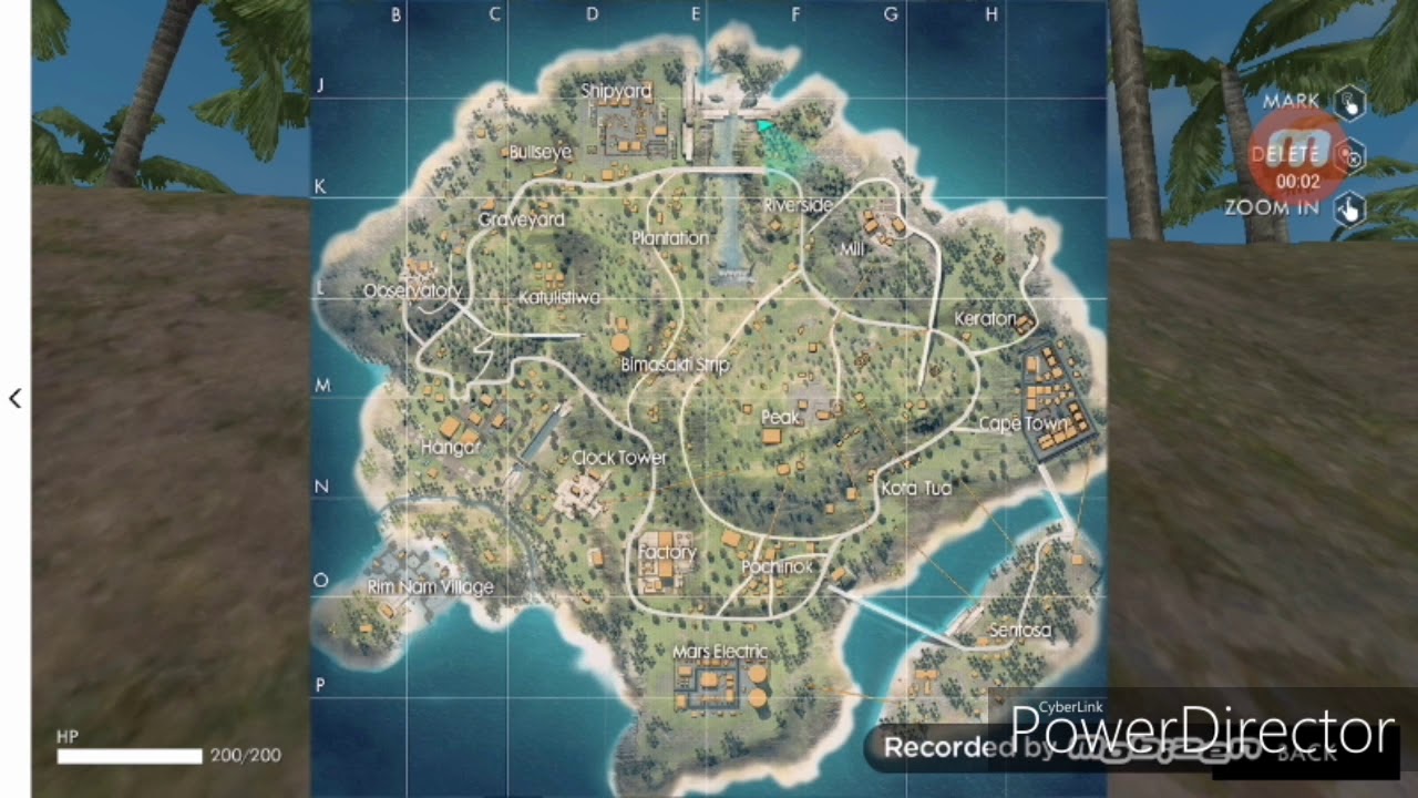 Free Fire Top 2 Hiding Place In Bermuda Map In Tamil Youtube