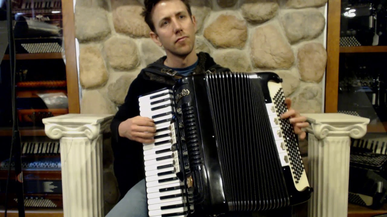 2933 - Black La Tosca Eldorado Piano Accordion LMM 41 120
