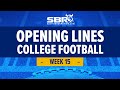 College Football Week 2 Opening Lines  NCAAF Games Picks ...