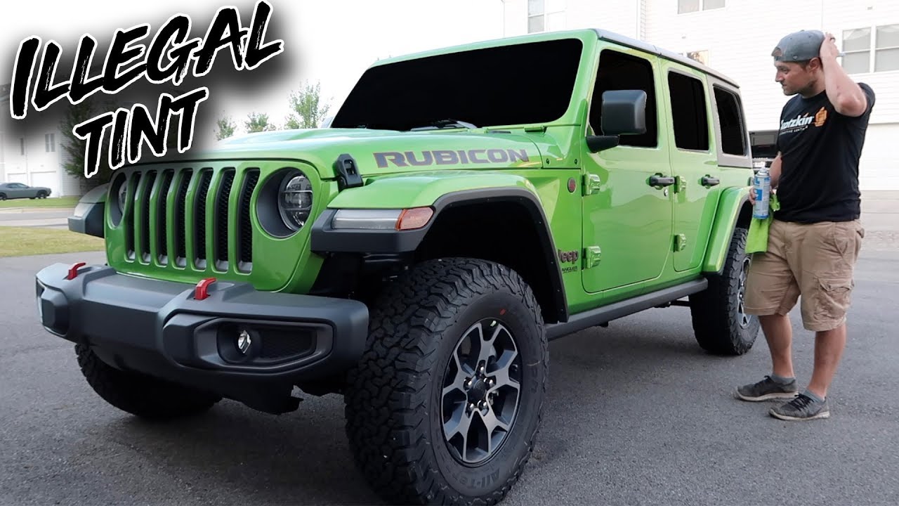 Total 54+ imagen 5 tint on jeep wrangler