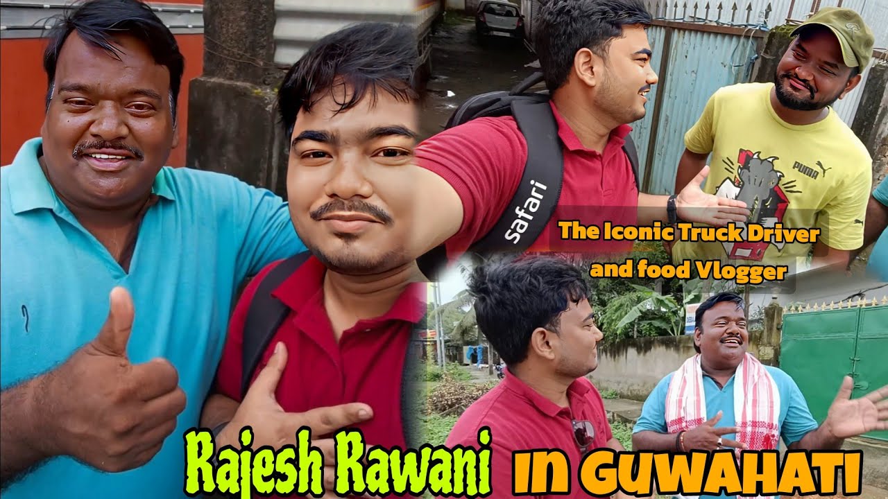 Rajesh Driver I Met Rajesh Rawani the Iconic Truck driver and Food Vlogger 😍 In ...