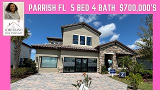 Must See Gorgeous Tampa Bay New Home Tour in Parrish Fl Tampa Suburb| Lorie Bland Sells Tampa Bay