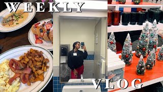 WEEKLY VLOG| exam day, wifey brunch, lots of christmas shopping, etc.