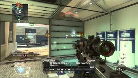 Black Ops 2 No SCOPE ACROSS THE MAP Headshot
