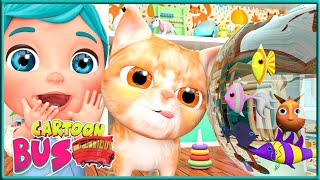 Kitty Cat&#39;s Magical Jam - Nursery Rhymes &amp; Kids Songs BY Bus Cartoon