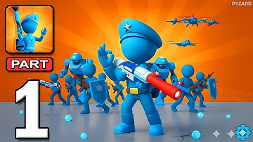 Plastic Army: Battle Simulator - Gameplay Walkthrough Part 1 - Toy Army Commander (Android, iOS)