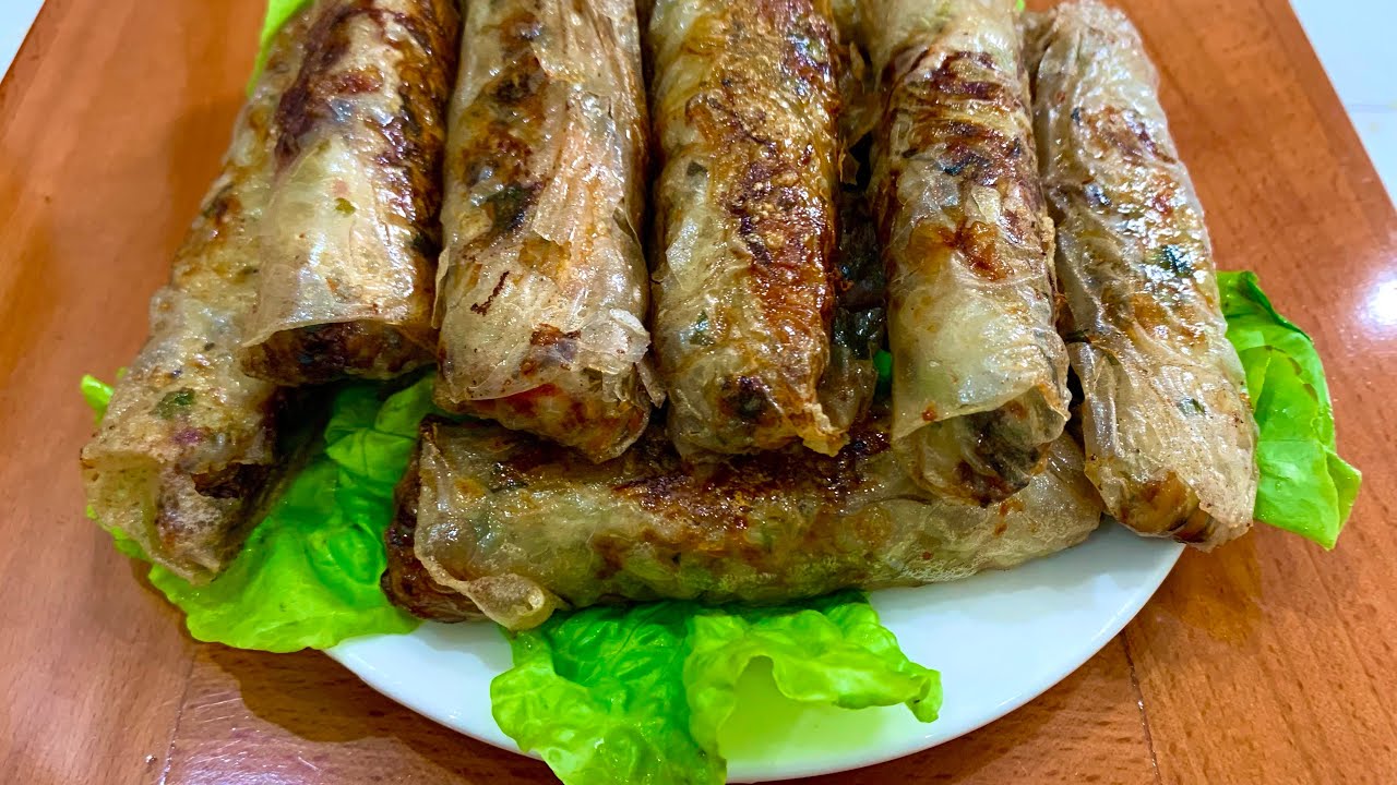 Vlog 18 || Làm món nem tôm thịt giòn ngon cho ngày Tết cổ truyền.