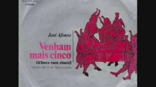 Video thumbnail of "Venham mais cinco - Zeca Afonso"