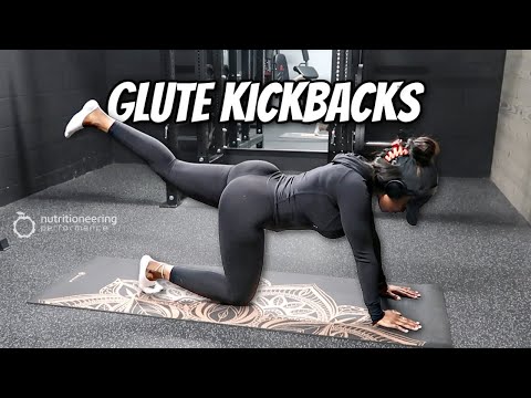 Correct Form on Kneeling Glute Kickbacks For More Growth