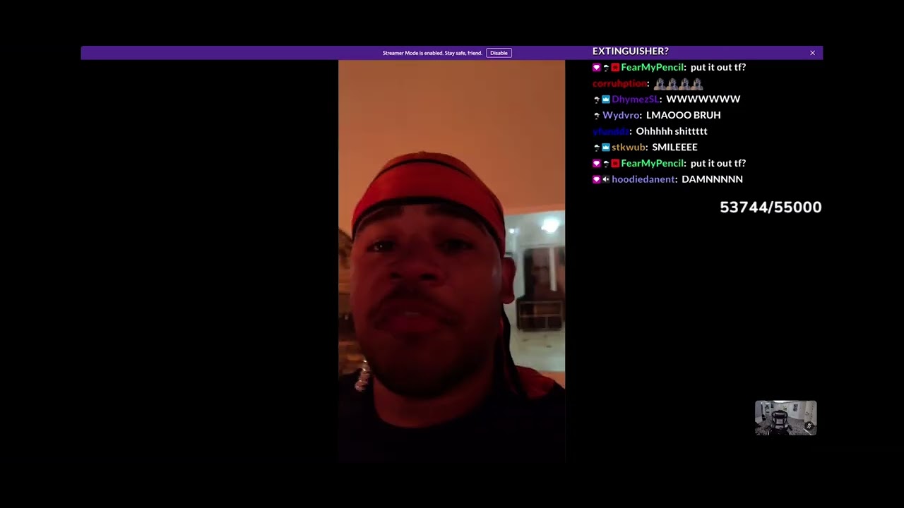 Kai cenat almost burns down the new amp house YouTube