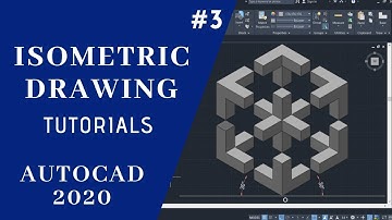 Isometric Cube Drawing Tutorial | AutoCAD 2020 | Exercise 3