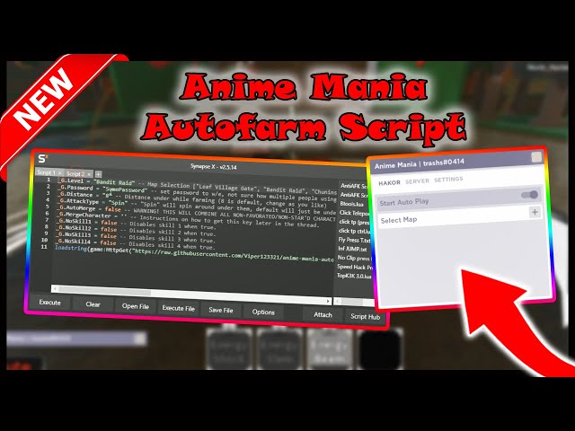 Anime Mania AutoFarm – Scripts – Roblox